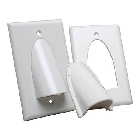 multi cord wall plates